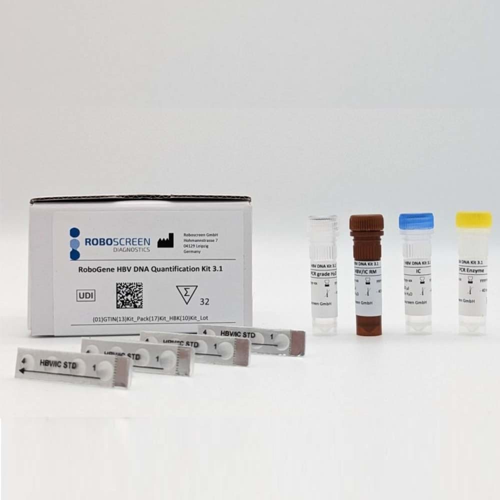 Picture of RoboGene HBV DNA Quantification Kit 3.1 (CE) - 32 reactions